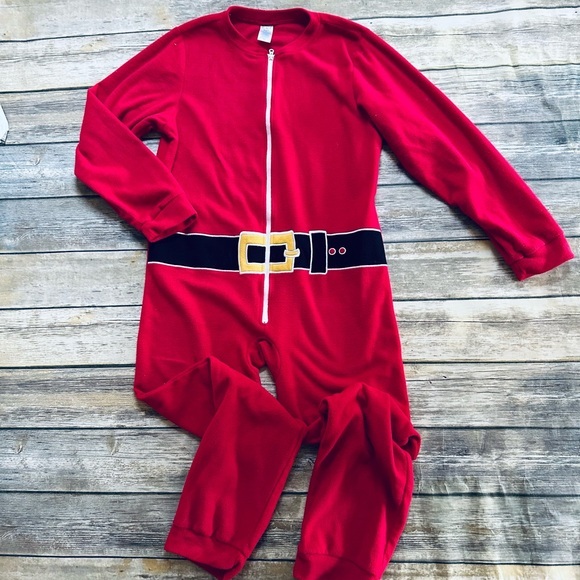 Girls warm Santa onesie! Size 14 - Picture 1 of 4